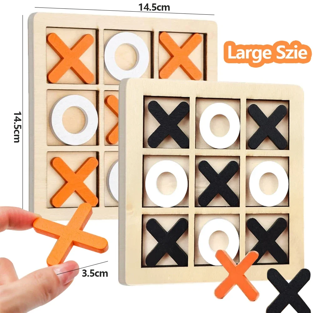 Board Game With Questions - 나무 XO Tic Tac Toe 게임