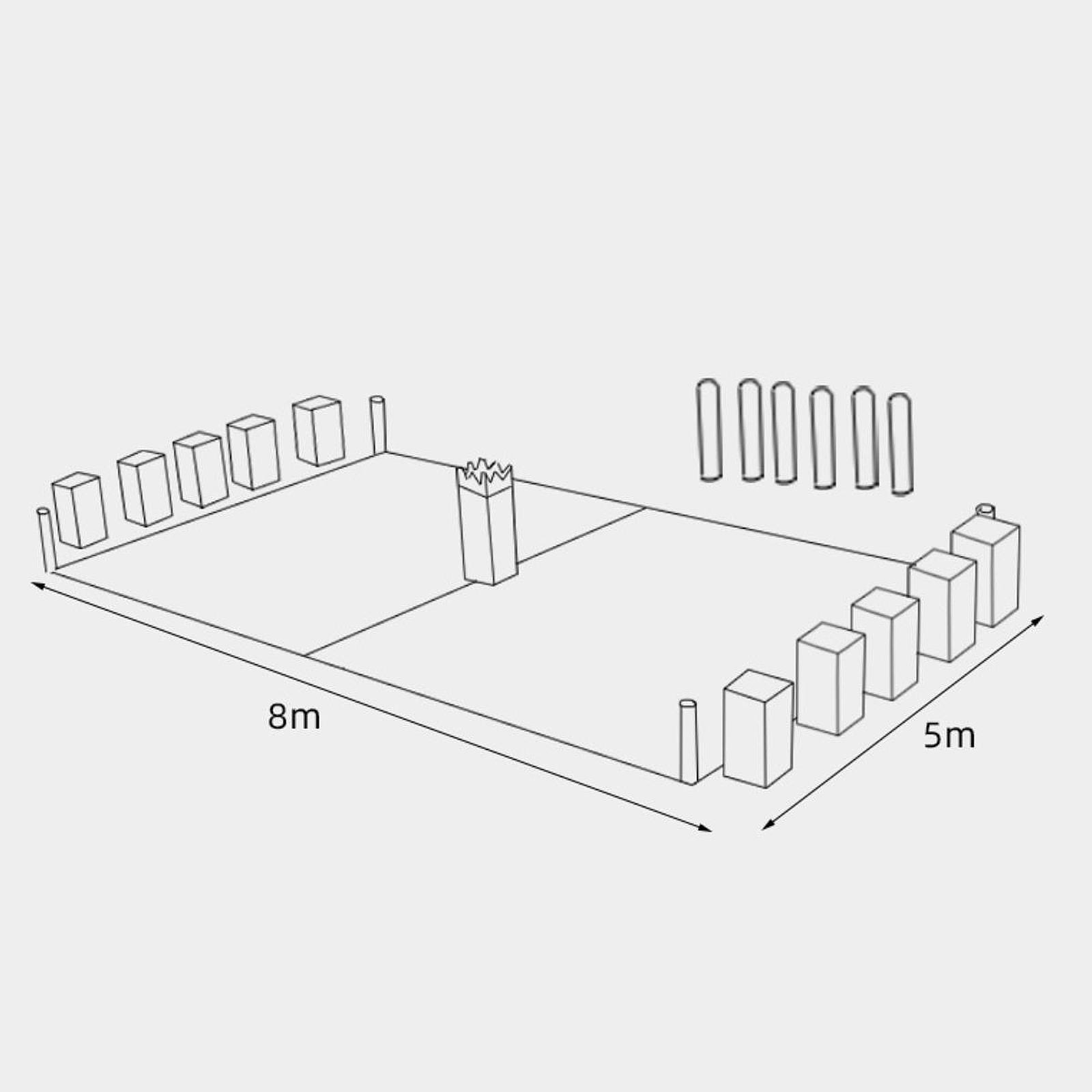 Chess Set Wooden - 쿠브 나무 토스 게임 세트 야외