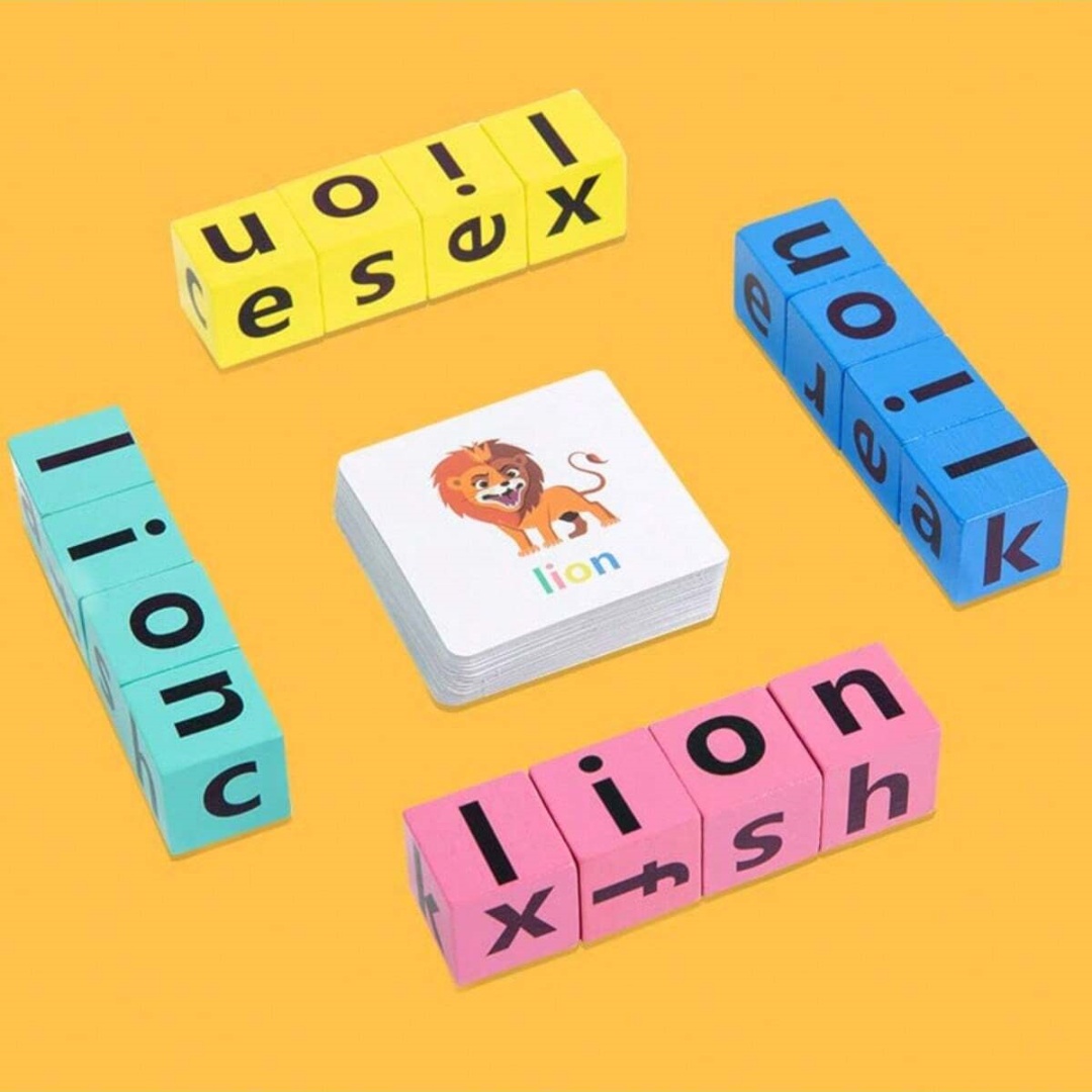 Board Game Education - 어린이 알파벳 철자 보드 게임, 16개의