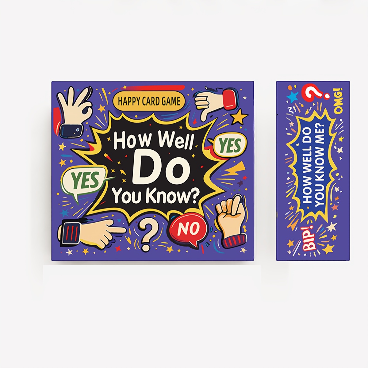 Board Game With Questions - 50가지 깊은 질문 카드 게임 나는