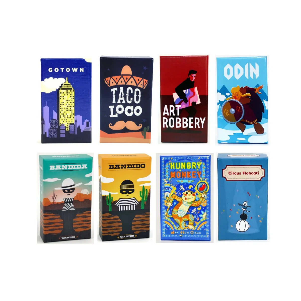 Board Game For Couple - 핫 게임즈 - 타코 로코 카드