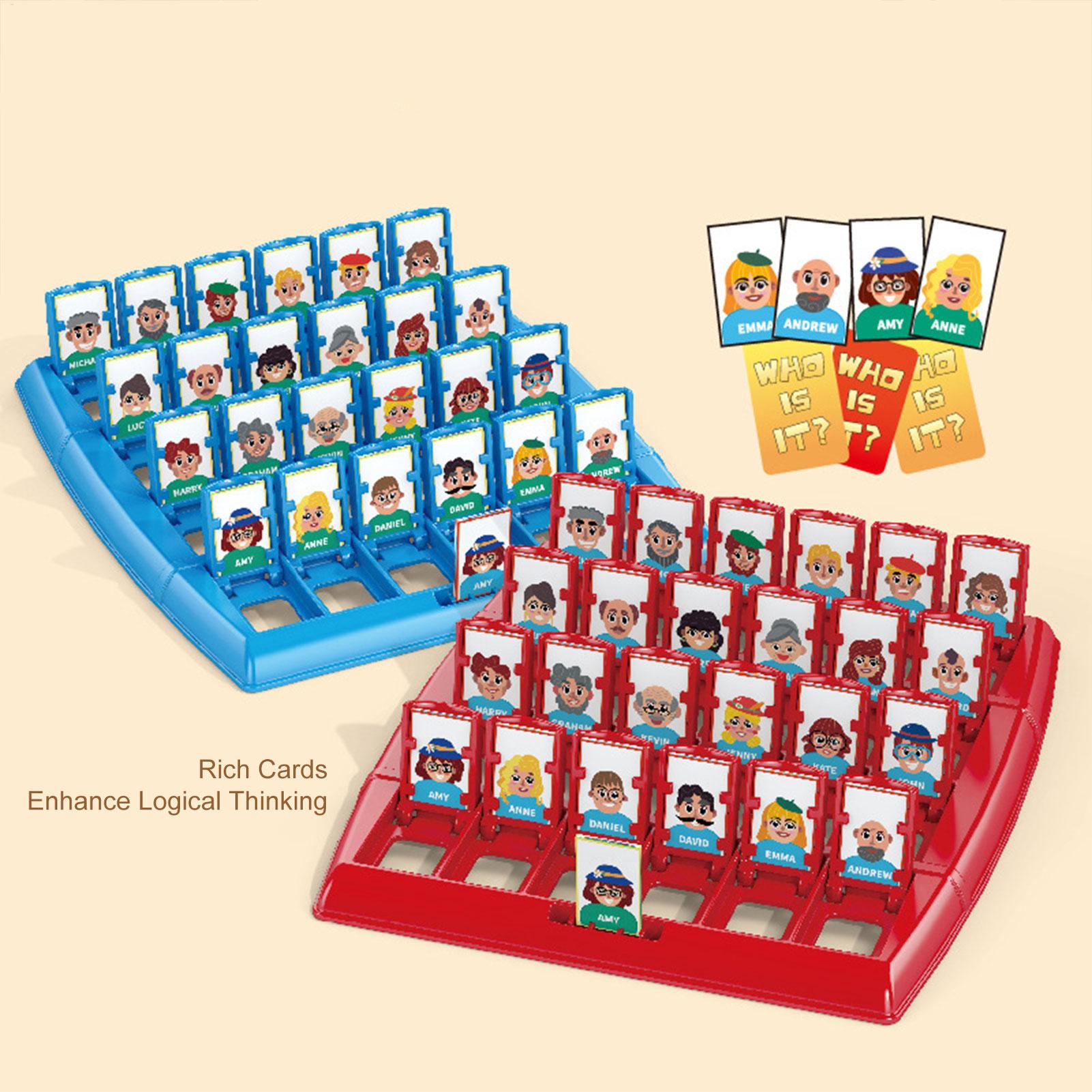 Board Game Who Is It - 내가 누구인지 맞추는 보드게임, 기억력 로직