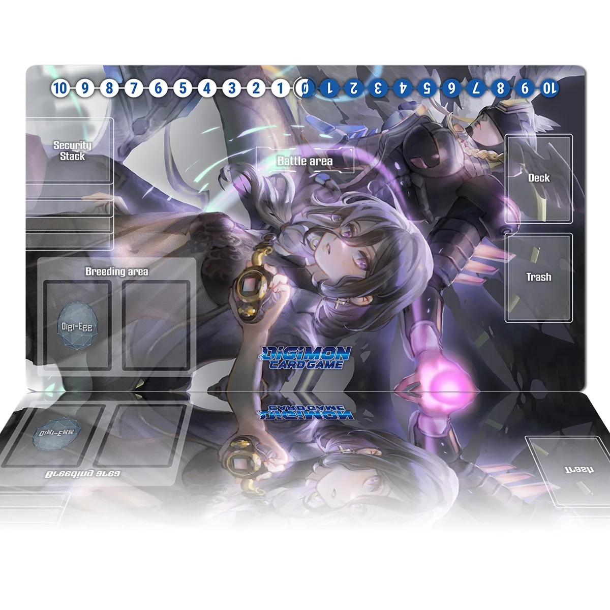 Board Game Zone - 디지몬 플레이매트 마스테몬 매트 DTCG TCG