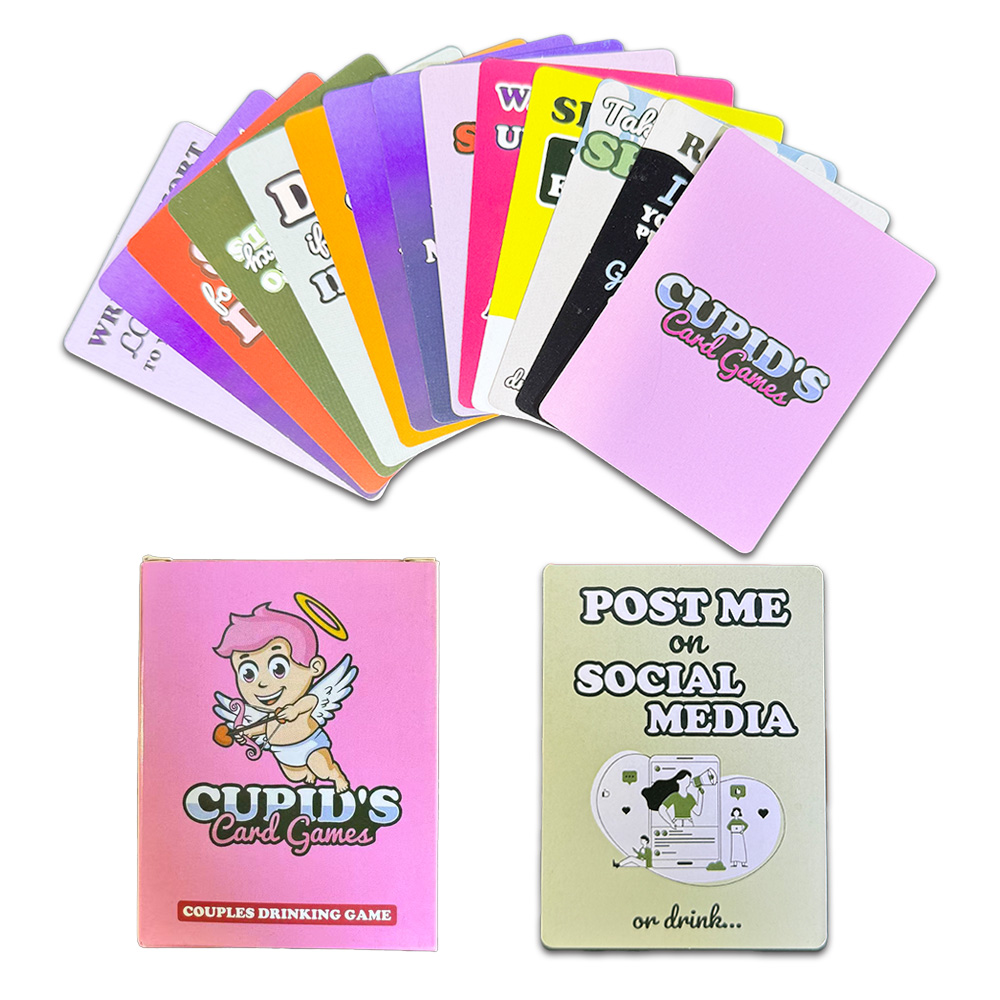 Board Game For Couple - 큐피드 카드 게임 커플 음주 게임