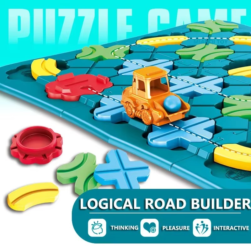 Board Game Qwirkle - 로드 미로 몬테소리 논리 로드 빌더
