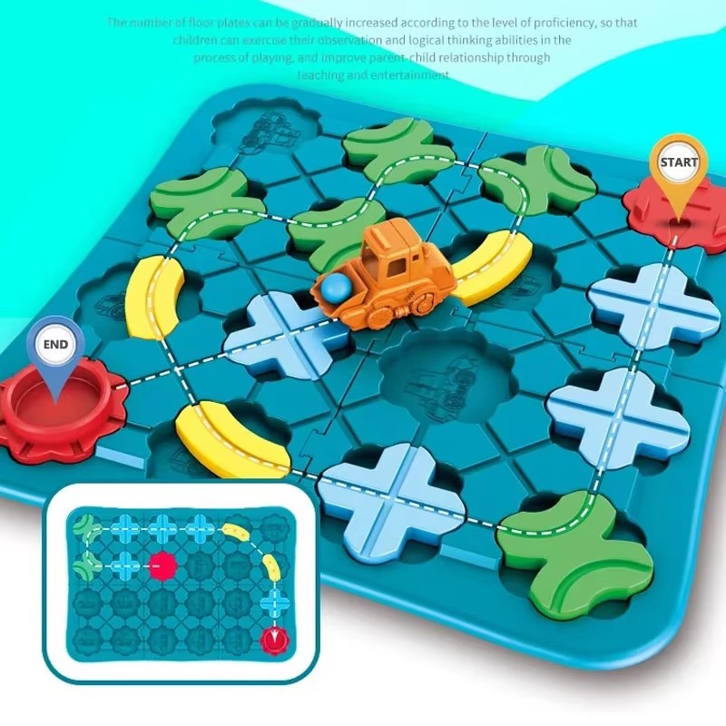 로드 미로 보드 게임 논리 도로 건설자 몬테소리 조립  - Board Game Qwirkle 리뷰 및 가격