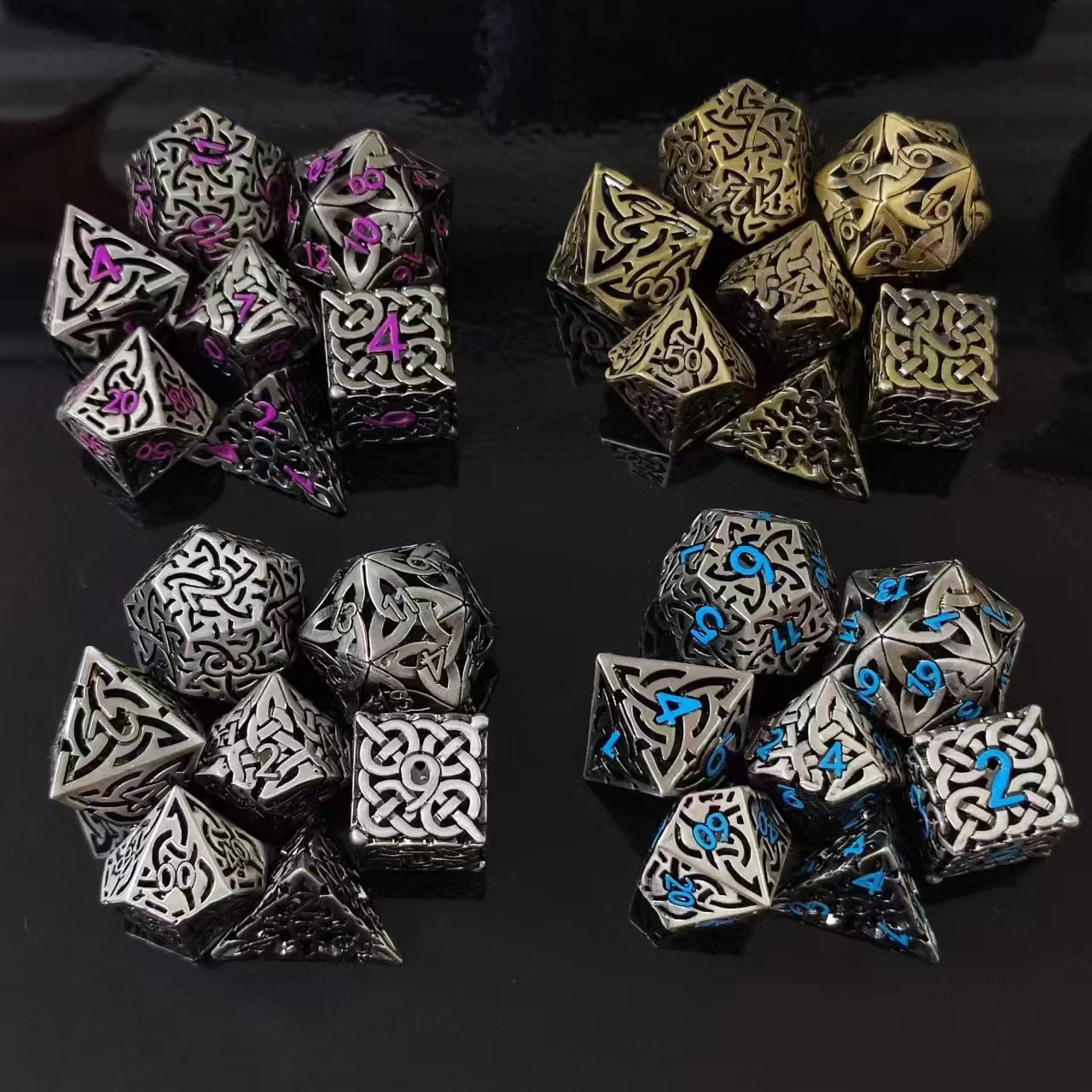 코스프레 D4-D20 DND 황동 골드 다면체 날카로운 - Board Game Dnd 리뷰 및 가격