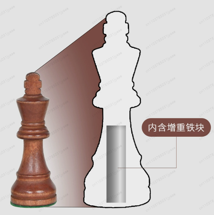 3.5-3.75인치 무게가 있는 나무 체스 세트 - Chess Set Wooden 리뷰 및 가격