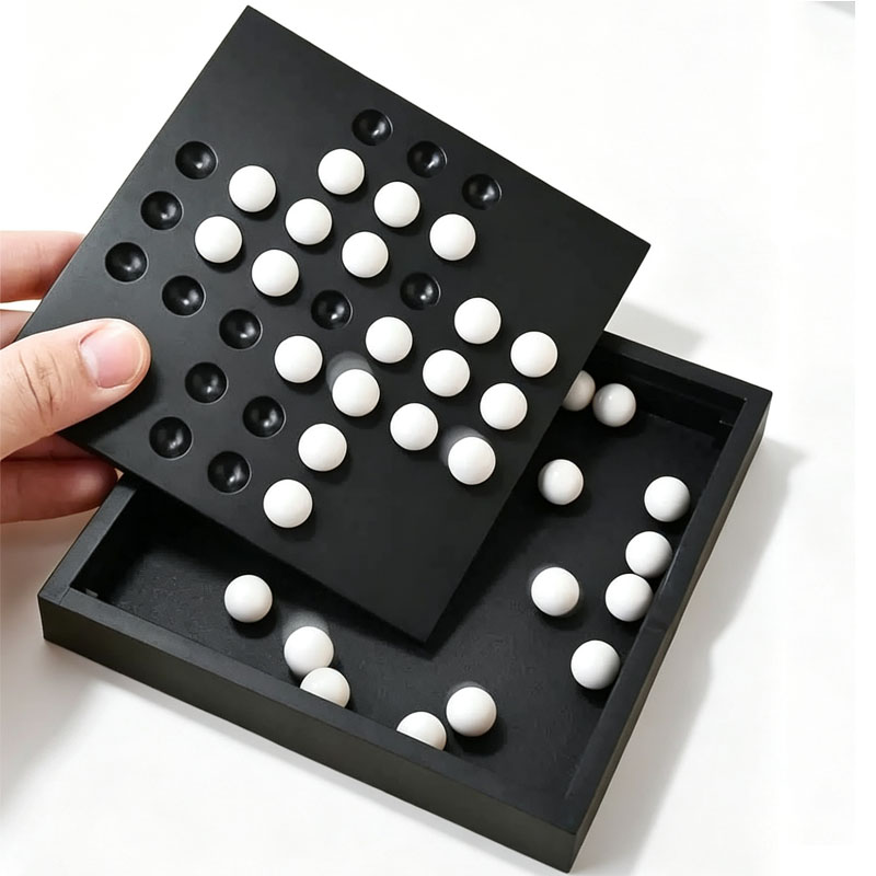유럽 클래식 싱글 체스 페그 솔리테어 성인 및 어린이를 - Board Game Strategi 리뷰 및 가격