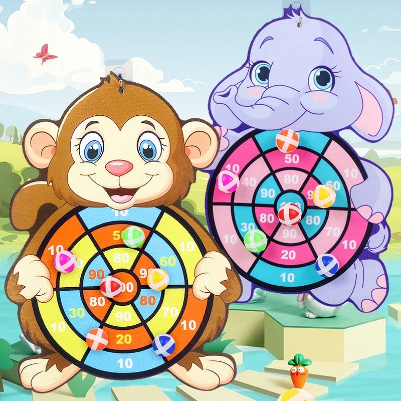 교육 게임 다트 보드 어린이 장난감 끈적 공 다트 실내 - Board Game With Questions 리뷰 및 가격
