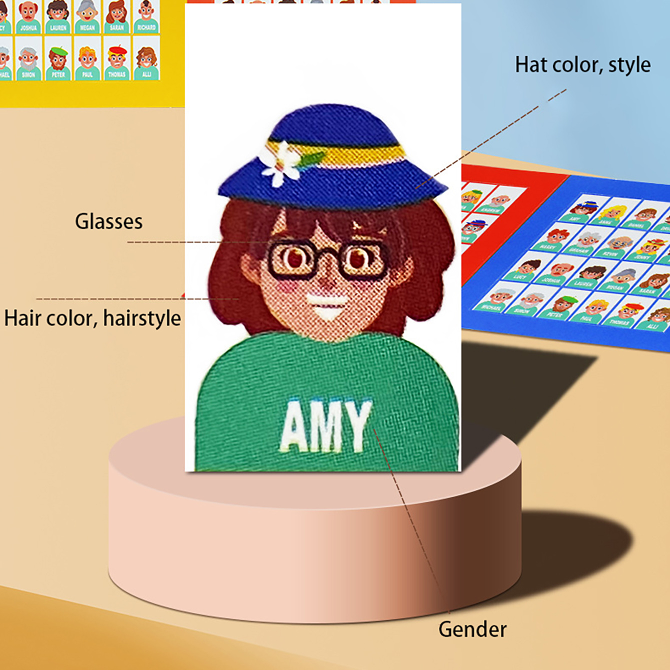 가족 추측 보드 게임 Who Am I 클래식 장난감,  - Board Game Who Is It 리뷰 및 가격