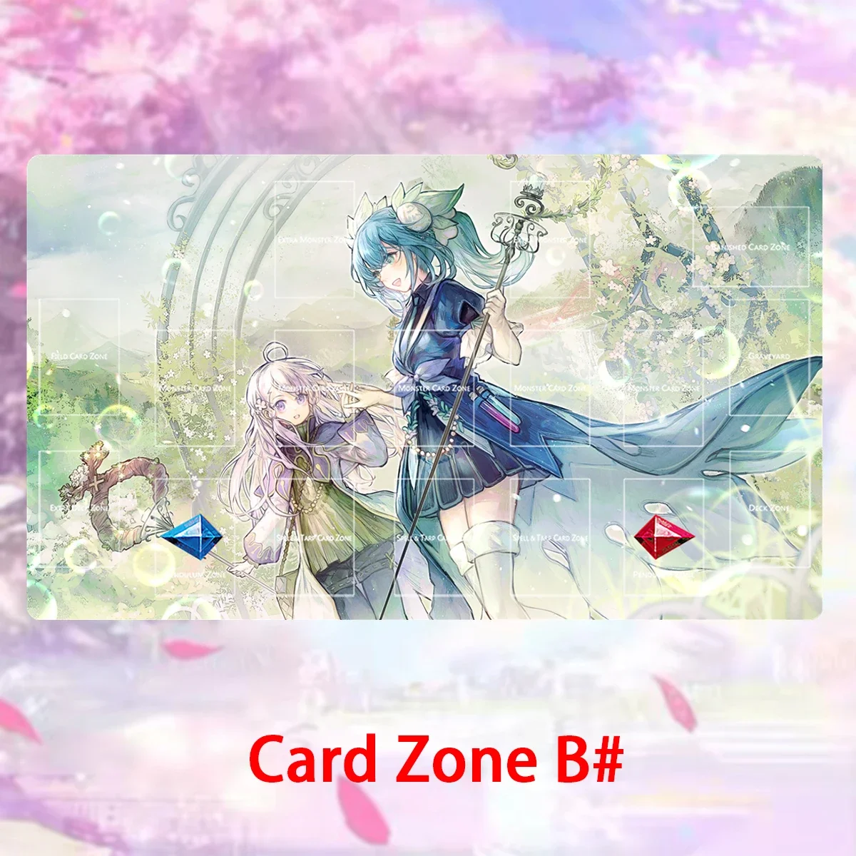 유희왕 플레이 매트 아로마 재스민 & 로즈마리 TCG  - Board Game Zone 리뷰 및 가격