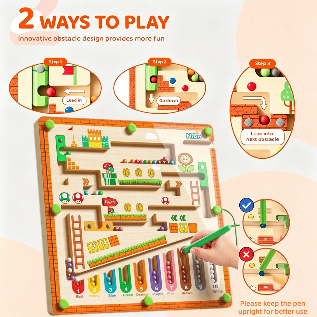 자석 미로 공 장난감 몬테소리 계산 보드 조기 교육 퍼 - Board Game Qwirkle 리뷰 및 가격