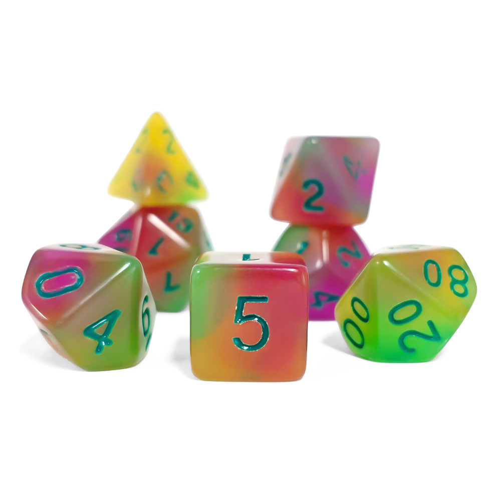 7개/세트 야광 주사위 세트 (아크릴 소재) 야광 주사 - Board Game Dnd 리뷰 및 가격