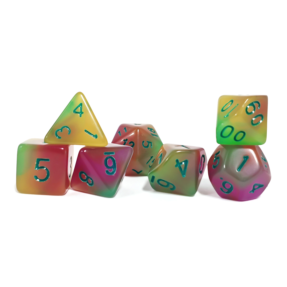 7개/세트 야광 주사위 세트 (아크릴 소재) 야광 주사 - Board Game Dnd 리뷰 및 가격
