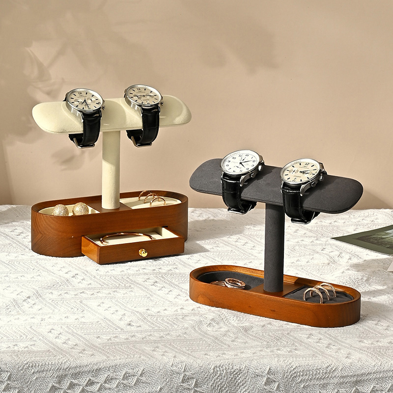 Oirlv 단단한 나무 시계 주최자 선반 T-바 시계  - Token Tray Organizer 리뷰 및 가격