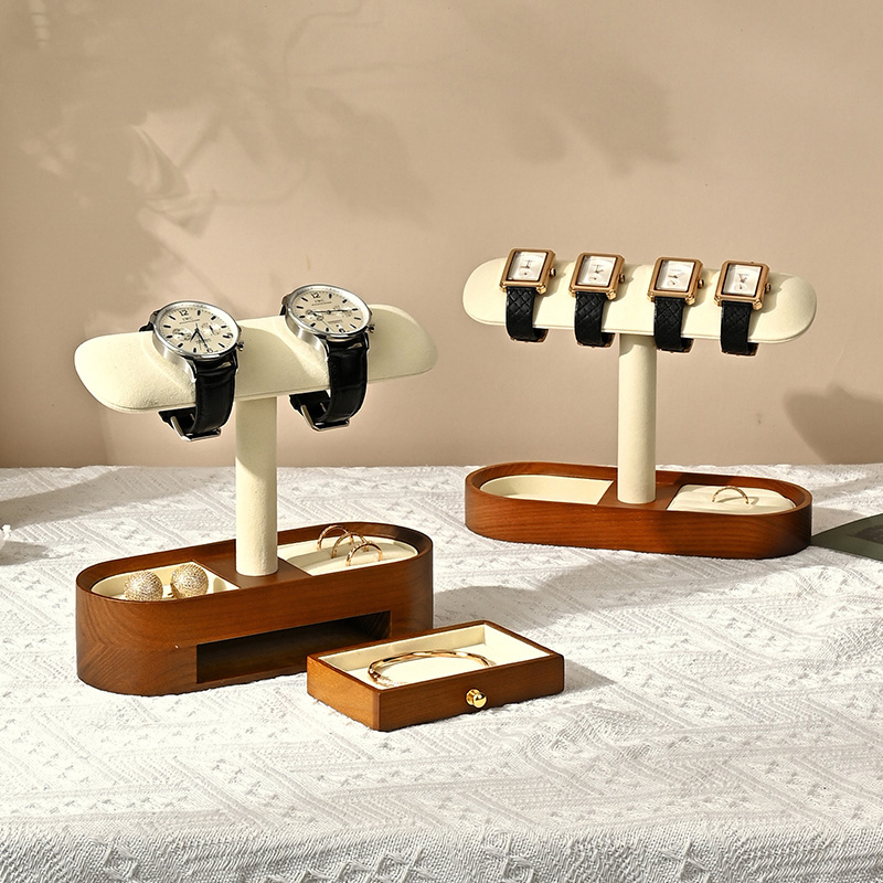 Oirlv 단단한 나무 시계 주최자 선반 T-바 시계  - Token Tray Organizer 리뷰 및 가격