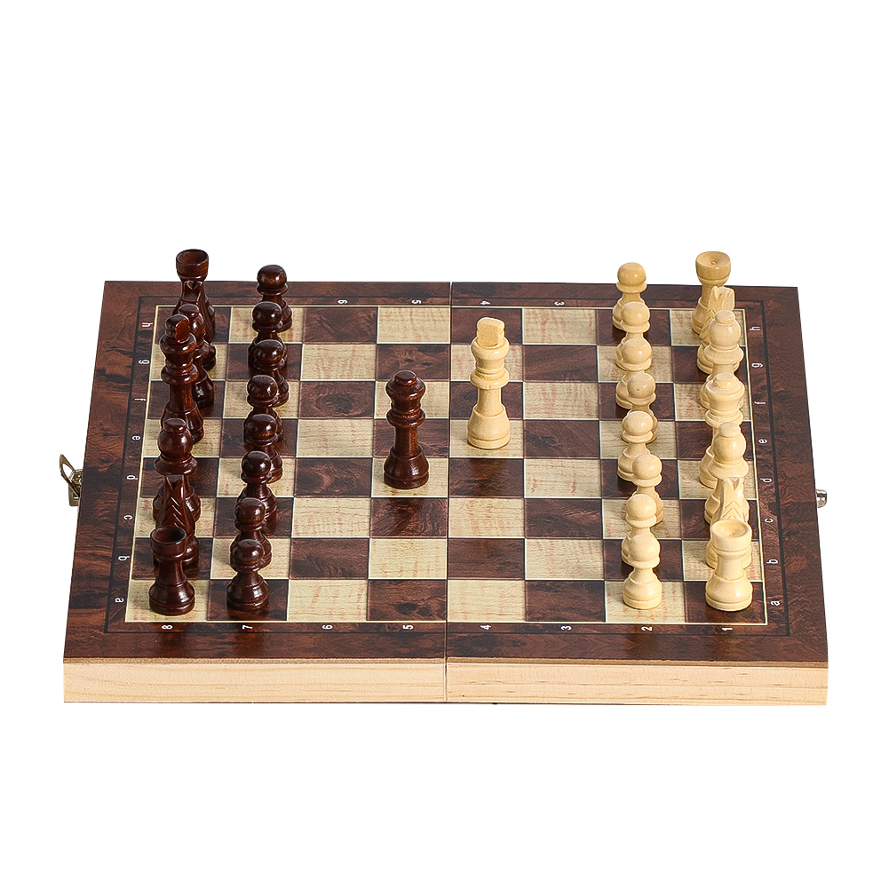나무 3-in-1 체커 백개먼 체스 세트 모델 파티 여 - Chess Set Wooden 리뷰 및 가격