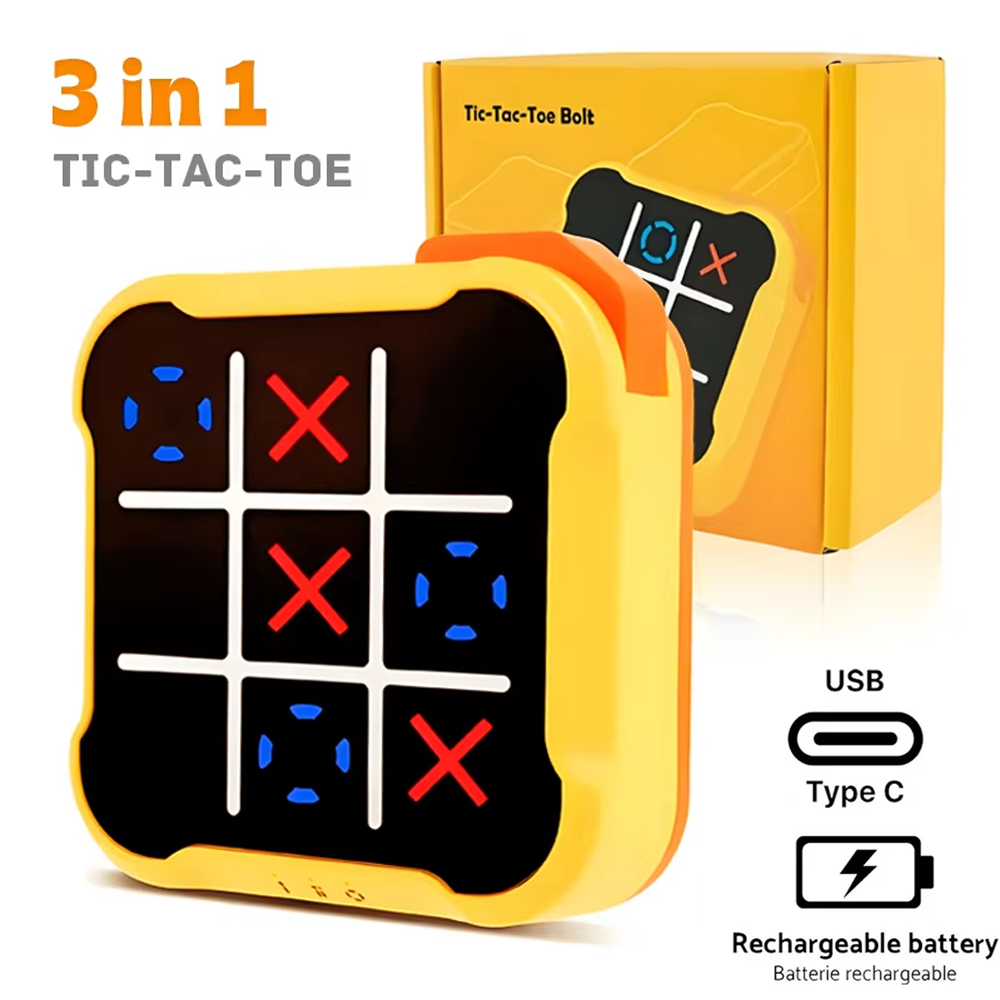 3in1 전자 TIC-TAC-TOE 볼트 체스 게임 다 - Board Game For 3 Players 리뷰 및 가격