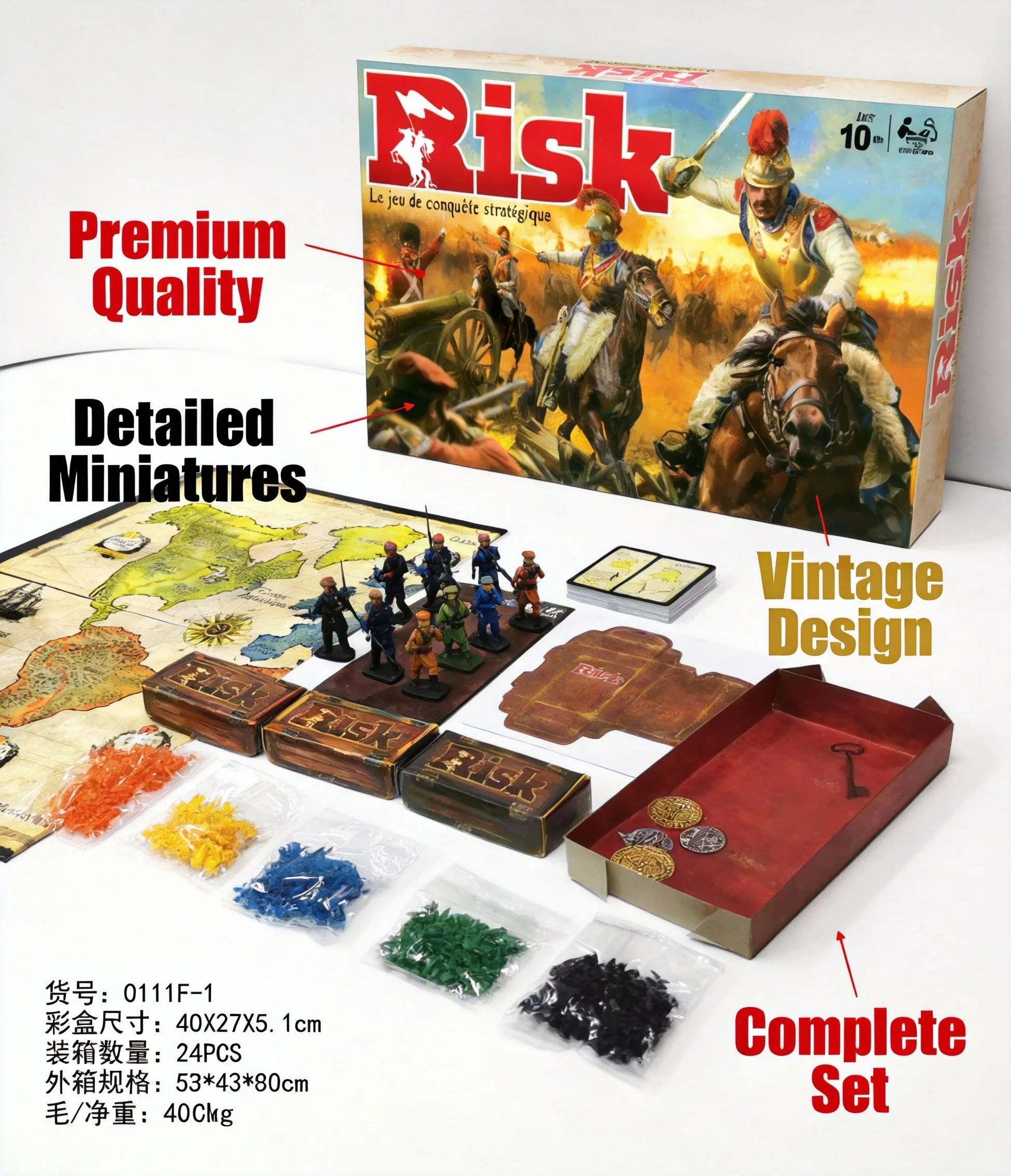 프랑스 위험 전략 보드 게임 클래식 세계 정복 게임 2 - Board Game Risk 리뷰 및 가격