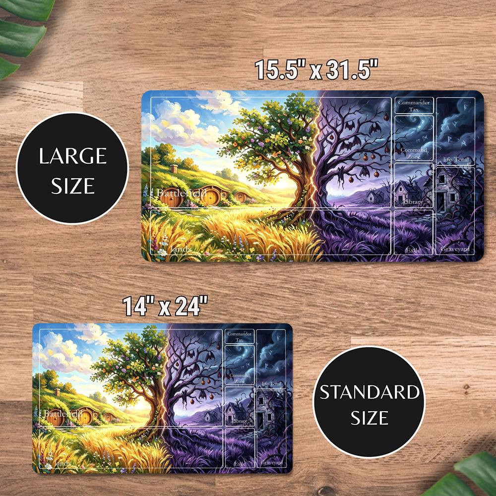 스포키 트리 라이트닝 매직 카드 배틀 매트 MTG 존  - Board Game Zone 리뷰 및 가격