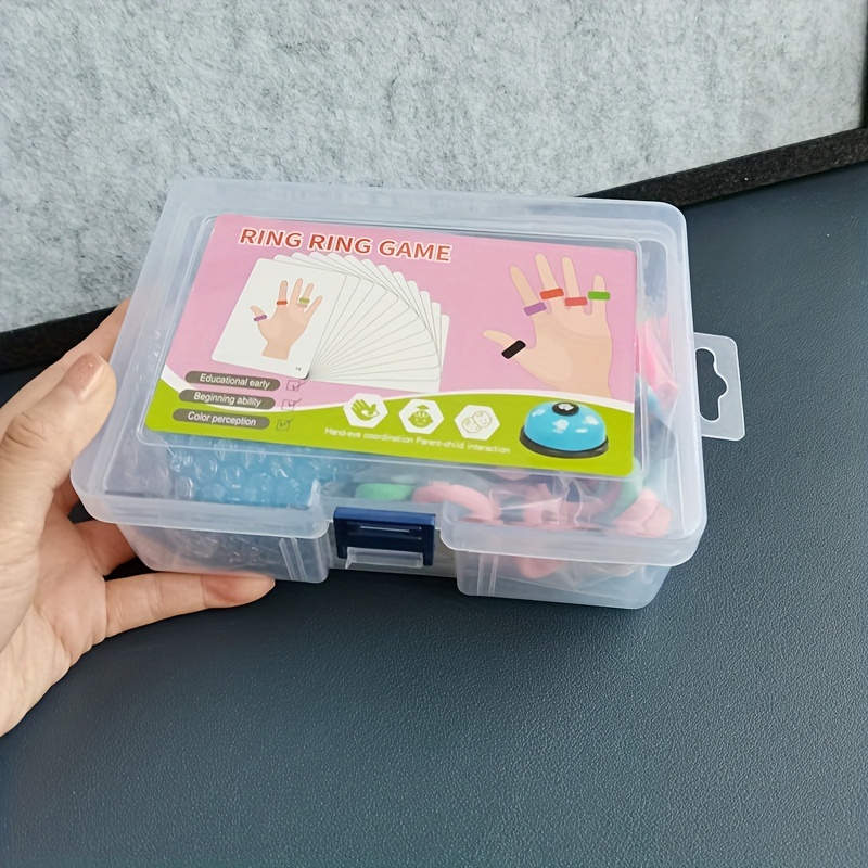 어린이 손가락 반지 보드 게임 색상 일치 장난감 대화  - Board Game Education 리뷰 및 가격