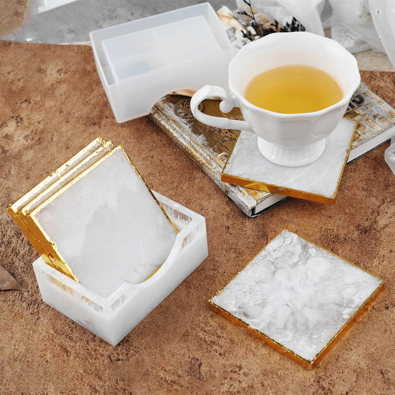 SNASAN 코스터 컵 매트 실리콘 몰드 수지 보관 상 - Token Tray Organizer 리뷰 및 가격