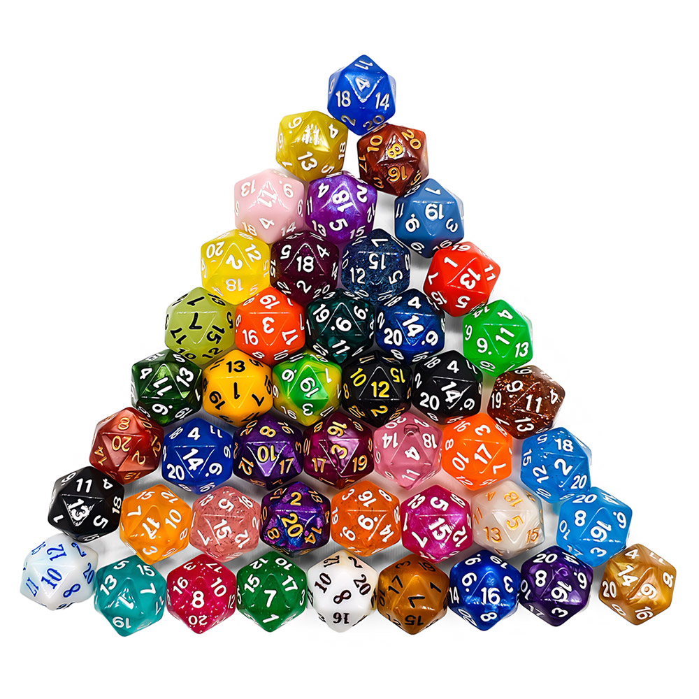 60개 멀티 사이드 주사위 믹스 컬러 인기 아크릴 KT - Board Game Dnd 리뷰 및 가격