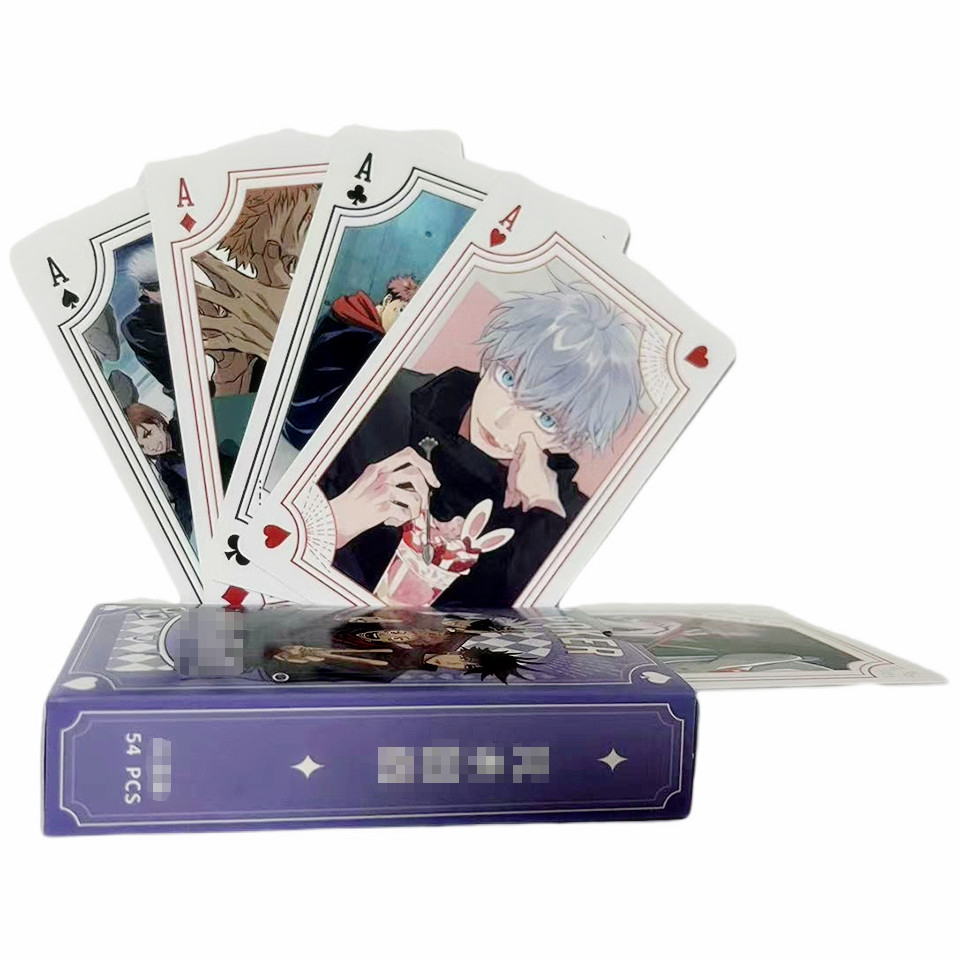 Jujutsu Kaisen 포커 카드 놀이 보드 게임  - Board Game With Questions 리뷰 및 가격