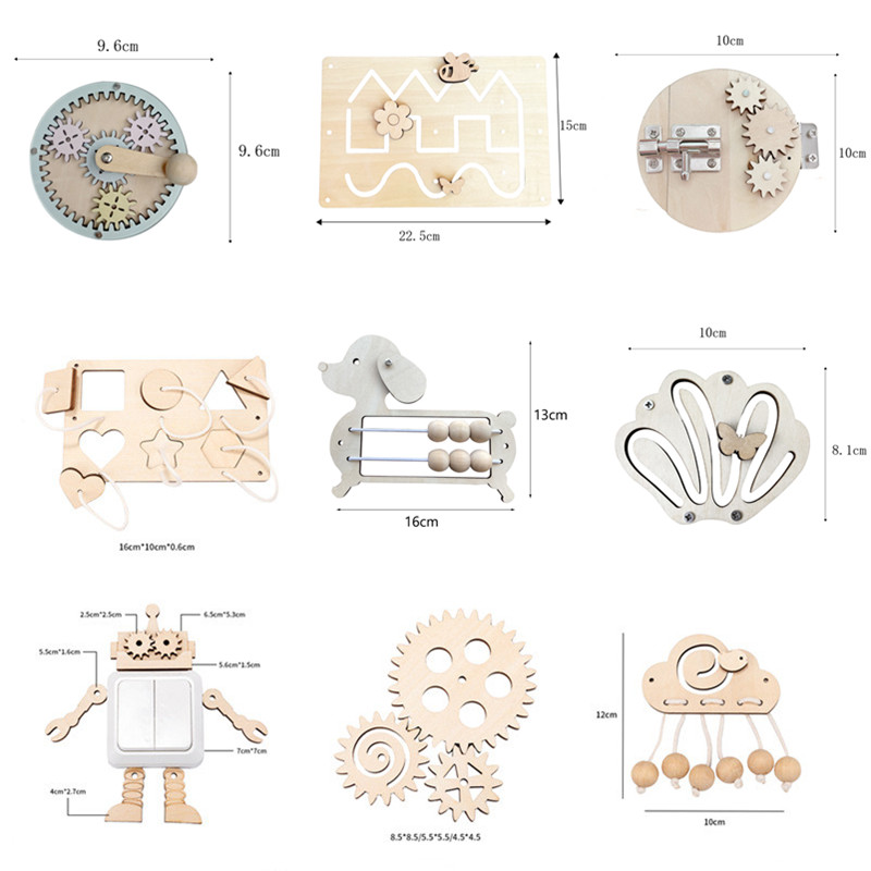 어린이 비지 보드 DIY 액세서리, 아기 활동 미세 운 - Board Game Diy 리뷰 및 가격