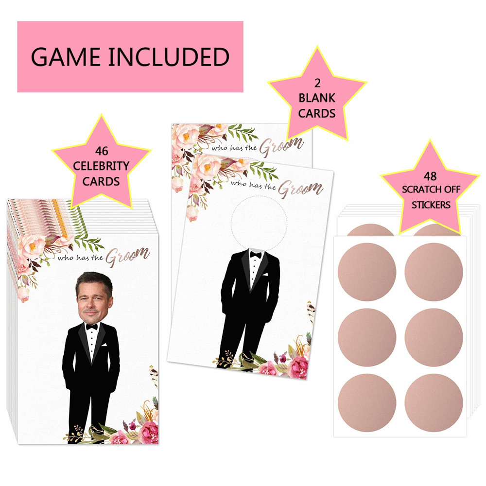 브라이덜 샤워 게임 - 신랑이 있는 사람이 있는지 확인 - Board Game Who Is It 리뷰 및 가격