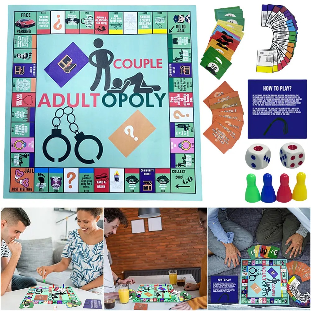 어덜트폴리 보드게임 커플 성인용 오폴리 보드게임 관계  - Board Game For Couple 리뷰 및 가격