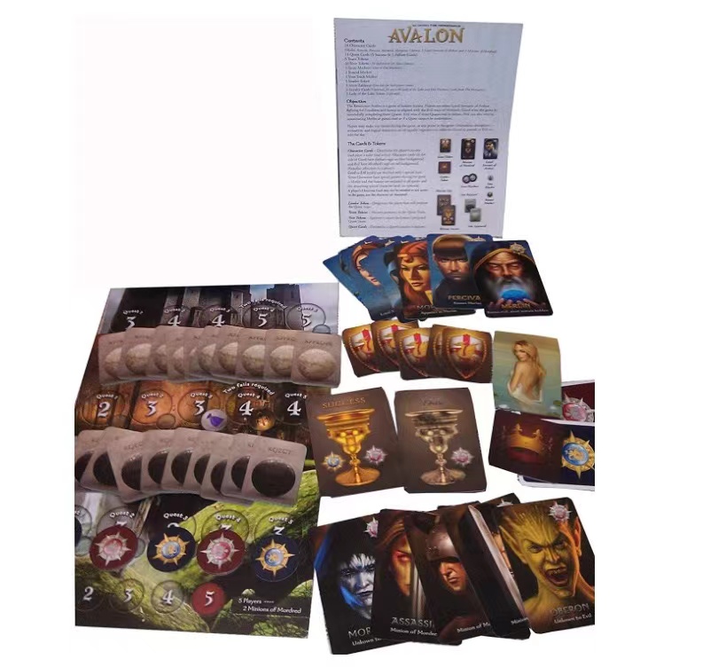 인디 보드 및 카드, 저항: 아발론, 카드 게임, 14 - Board Game Avalon 리뷰 및 가격