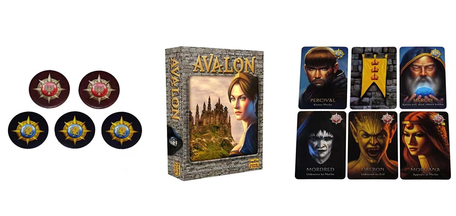 인디 보드 및 카드, 저항: 아발론, 카드 게임, 14 - Board Game Avalon 리뷰 및 가격