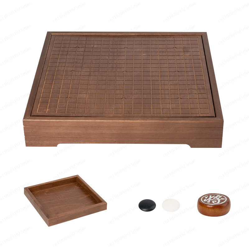 고급 원목 고 & 중국 체스 2-in-1 보드, 대형  - Chess Set Wooden 리뷰 및 가격