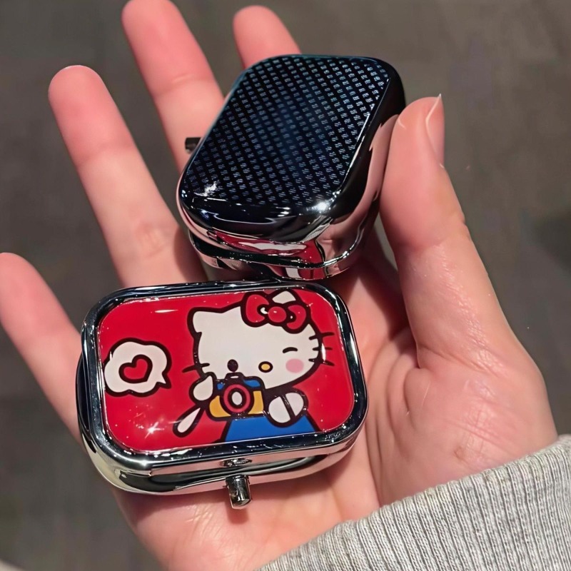 애니메이션 헬로 키티 금속 보관 상자 알약 정리함 구획 - Token Tray Organizer 리뷰 및 가격