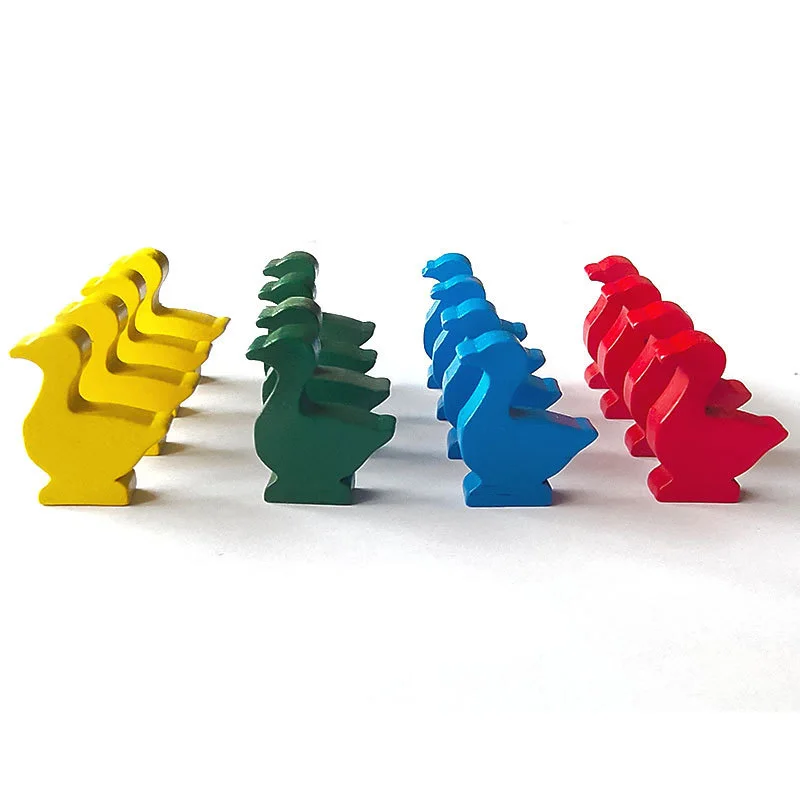 16개/세트 거위 모양의 나무 체스 게임 액세서리 - Chess Set Wooden 리뷰 및 가격